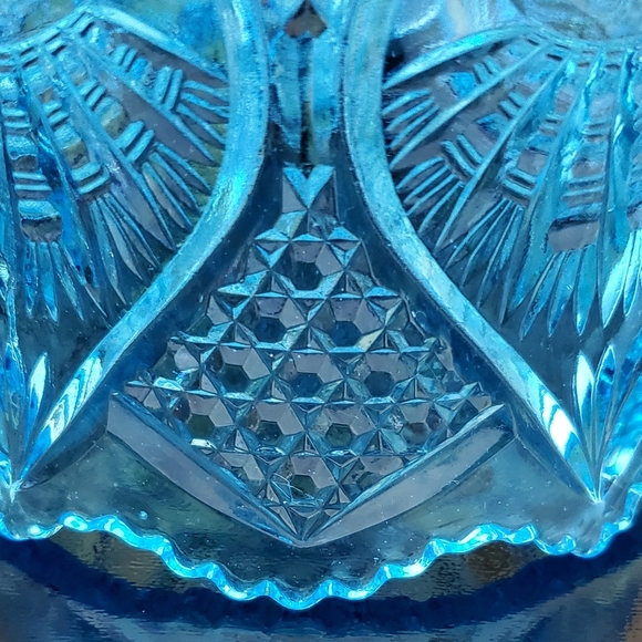 Vntg "Plytec Blue" Bowl by Kemple McKee - Picture 4 of 9